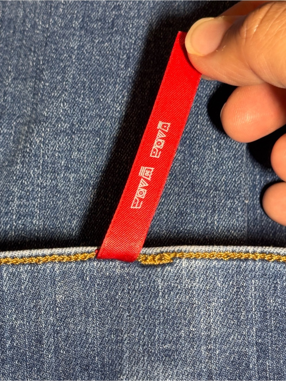 SPANX Pull-On Jeans Ankle Straight Leg Blue size Medium - Picture 10 of 12